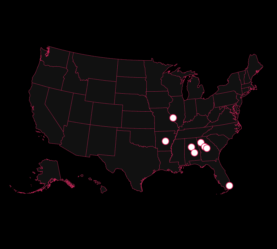 USA map
